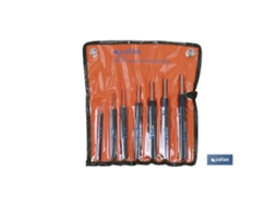 Conjunto 7 pcs botador cilindrico 1,5-6 mm