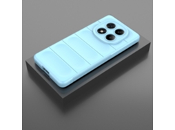 Capa Hexinyigjly Para Xiaomi Redmi Note15 Pro 5g Antichoque Com Toque Sensorial Azul Claro
