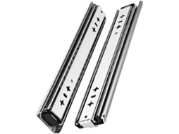 Corrediça Linear Com Extensão Total, Trilho Com Rolamentos De Esferas, Fechamento Suave Sem Suporte, Trilho Telescópico