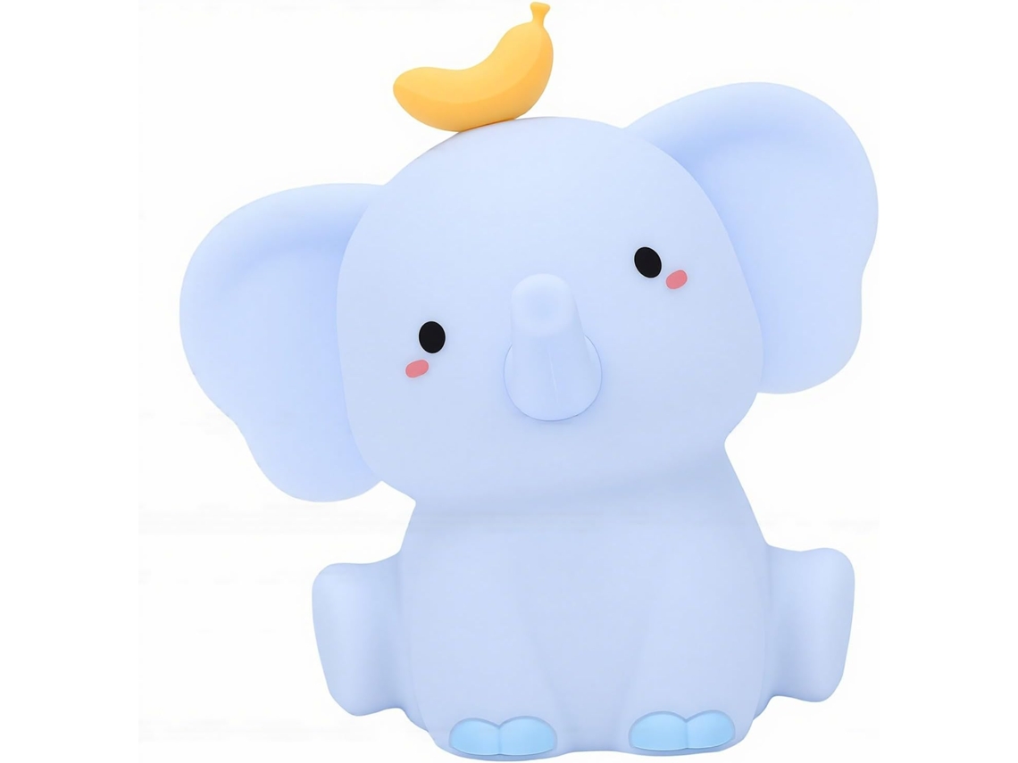 Luminária Noturna De Silicone Jiawu Recarregável Via Usb Em Formato