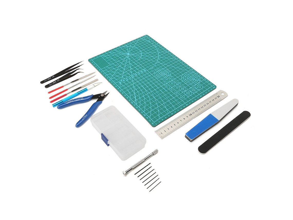 Conjunto De Ferramentas Diy Para Modelagem Com Laxiscreed, Pinças E Régua
