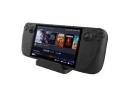 Mali base de Suporte Compatível com Steam Deck Dock com Pasta de Silicone Antiderrapante para Switch/switch Oled/switch Lite e Smartphones