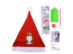 Chapéu De Natal Diy Laxiscreed Com Rhinestones Para Decoração Ou Presente Natalício