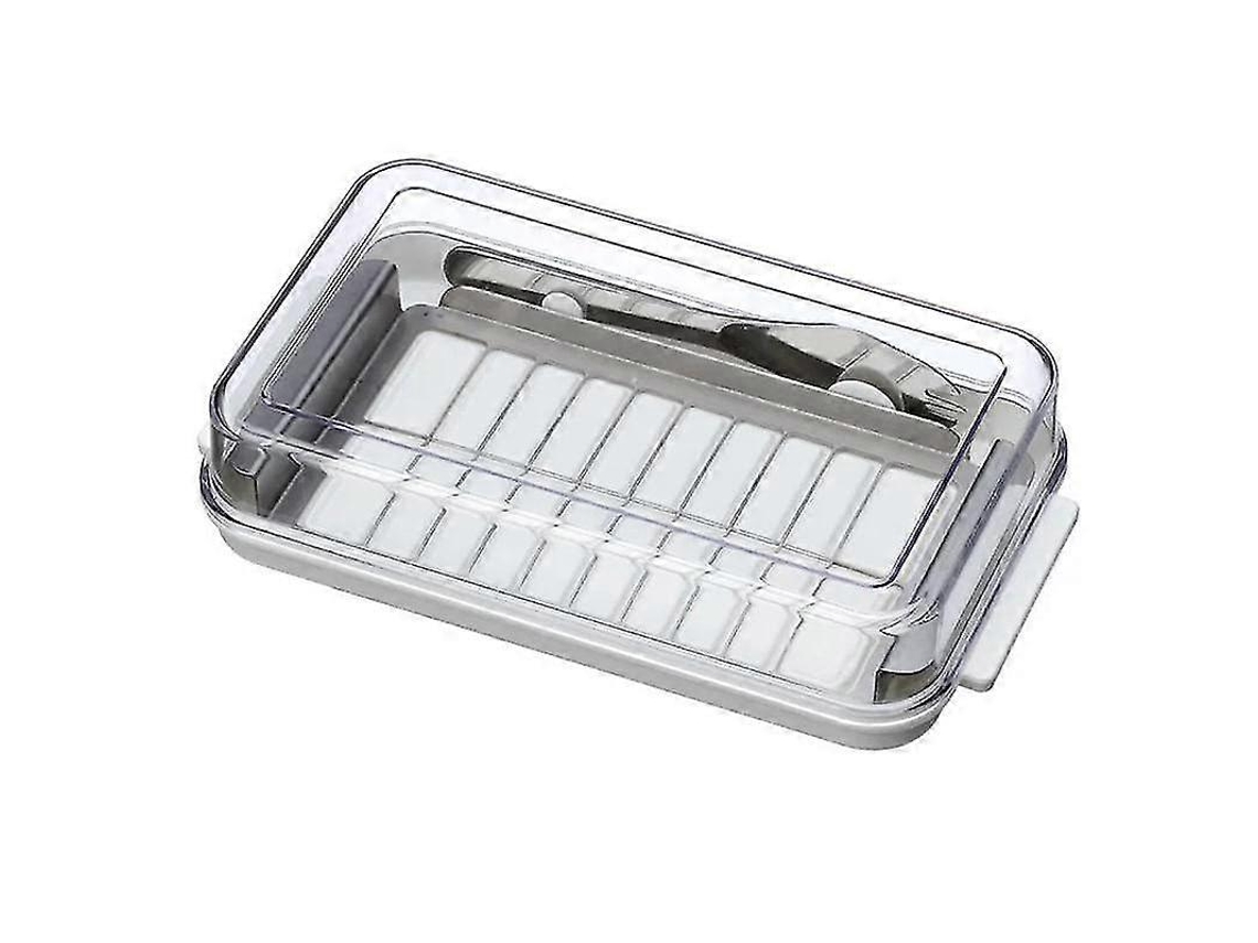 Cortador De Manteiga Em Aço Inox E Estojo Para Manteiga De Cozinha, Ideal Para Cortar Alimentos... Nostalgia88