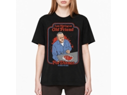 Rockinstone Silence Of The Lambs Movie Friend For Dinner Black Adult Shirt Size:xxl