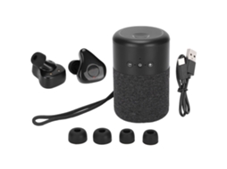 Fone Alto falante 2 em 1 Bluetooth Portátil LAXISCREED