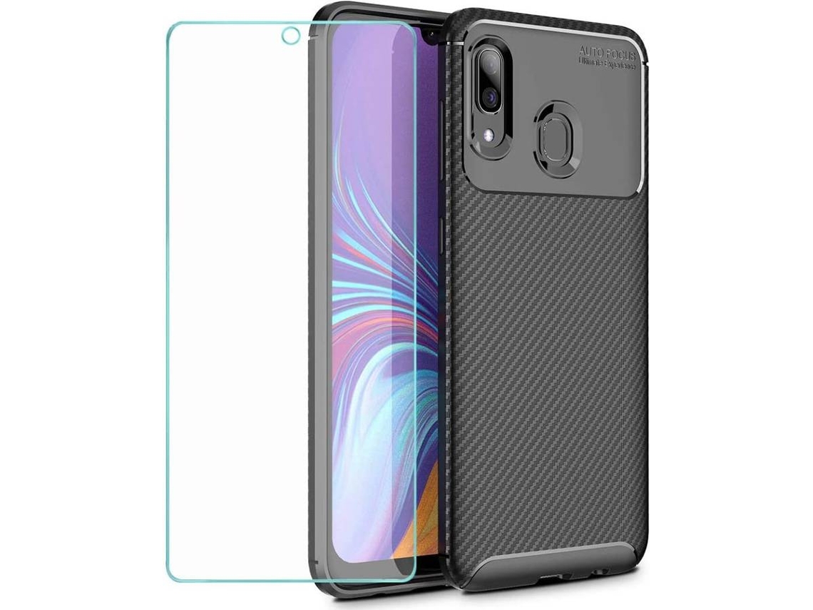 Capa Samsung Galaxy A40 HONGWE. Preto