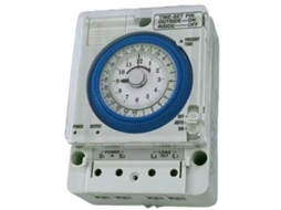 Interruptor Temporizador, Relógio Analógico Diário, Mecânico, Interruptor de Hora AQUAFORGE