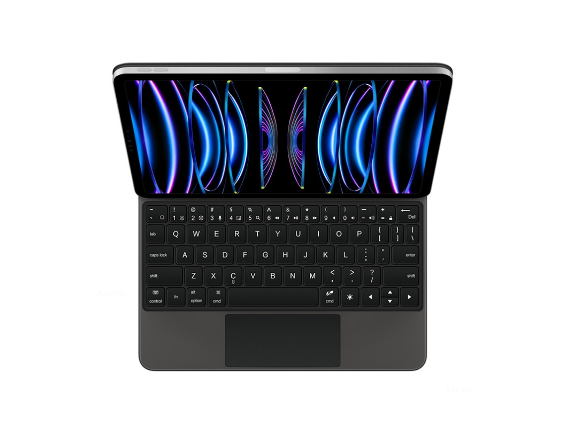Teclado Semi Fio para iPad 10ª Geração (preto) Ushion (10,9 polegadas)