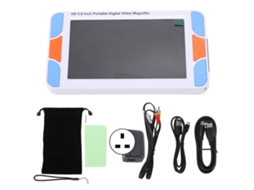 Lupa Digital Portátil 5" Lcd 3x-48x Câmeras Duas