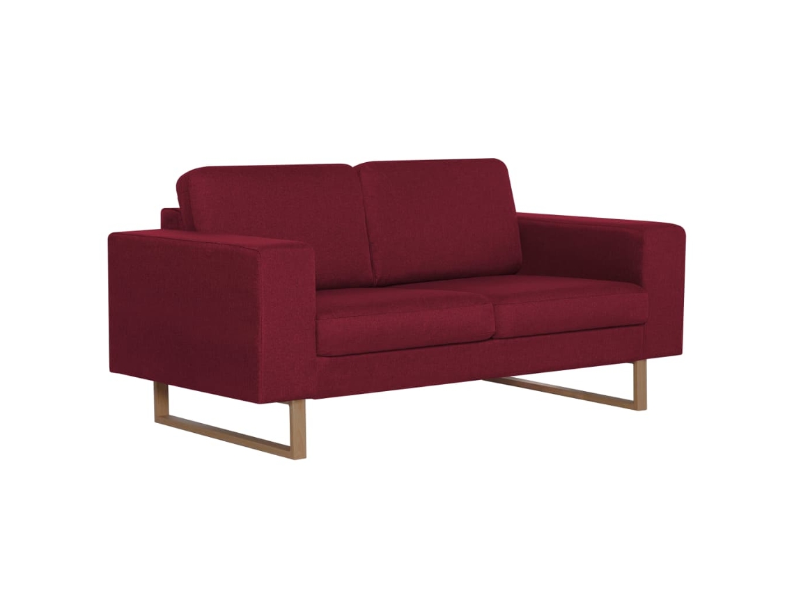 Sofa, Sofas Vidaxl Vermelho Tecido (n/a)