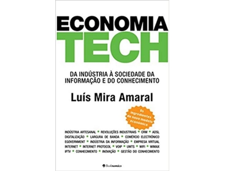 Livro Economia Tech de Luís Mira Amaral (Português)