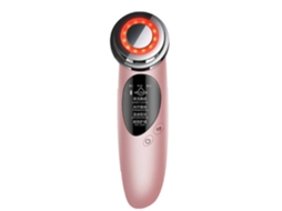 Massageador Facial Sônico 4 Em 1 Máquina De Rolo Anti Envelhecimento Firmador Para Limpeza Profunda Facialrosa Ouro Yunzii