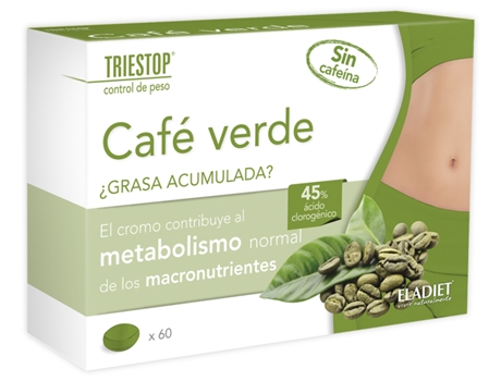 Triestop Café Verde 60 Comprimidos Eladiet