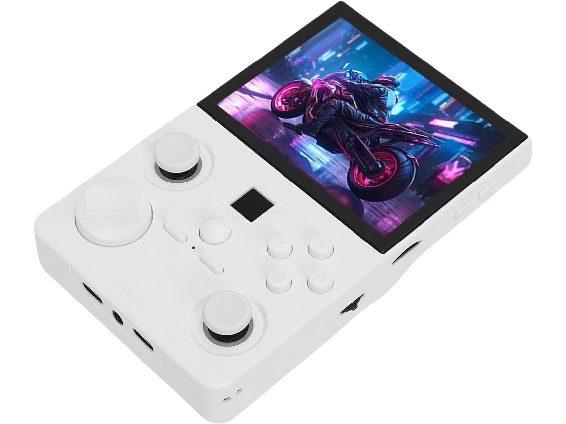 Console de Jogos Portátil Retrô com Tela Mipi Hd de 3,5 Polegadas, Dois Joysticks e Bateria de 4000 Mah. SFUSHOS
