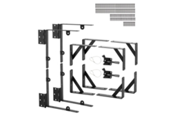 Conjunto De Reforço De Cantos Para Portões Com Suportes Anti Queda E Estrutura Antiflexão Tekmaquinas