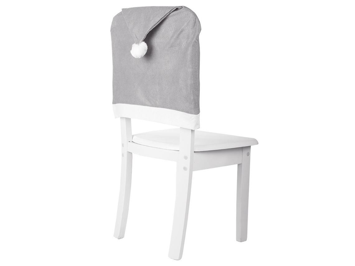 Capa De Cadeira Natalina Em Não Tecido Com Laxiscreed Para Decoração De Mesa De Natal