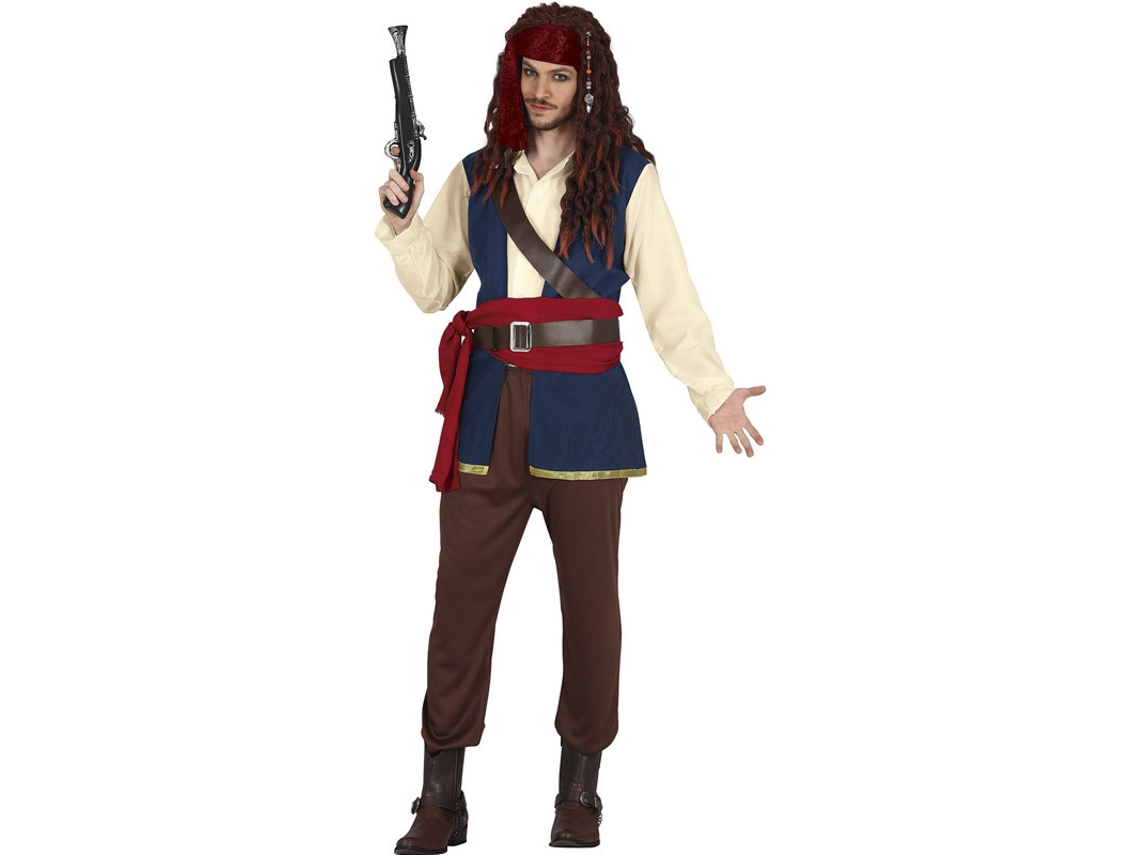Fato de Homem GUIRCA Navegador Pirata Rebelde  (Tamanhos)