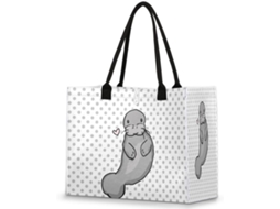 Bolsa de Ombro Tropicallife com Estampa de Golfinhos 42x17x33 cm
