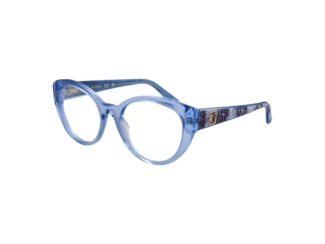 Armação De Óculos Feminino Guess Gu50127 53084