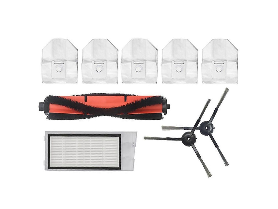 Peças De Reposição Para Aspirador De Pó Roidmi Eve Plus: Escova Lateral Principal, Filtro Hepa, Saco De Pó E Acessórios.