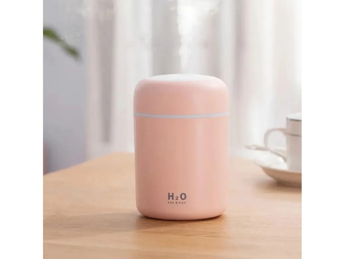 Mini Umidificador Portátil 300ml Névoa Fria Usb Bestvite Rosa