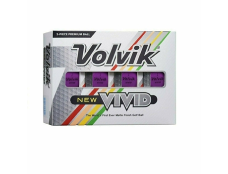 Pack de 12 Bolas para Golf VOLVIK Multicor (Tu)