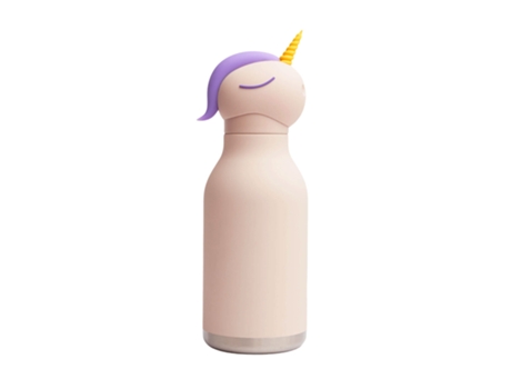 Garrafa Térmica Com Palhinha Asobu Bestie 460ml Unicórnio Sbv44unicorn
