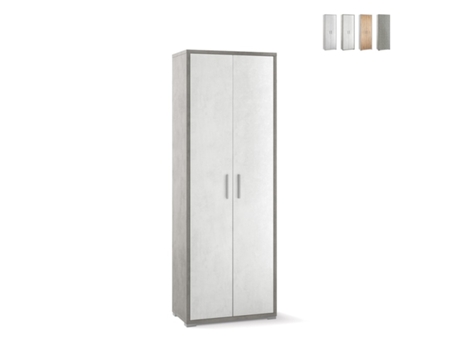 Armário multiuso 2 portas 5 compartimentos design moderno Alès