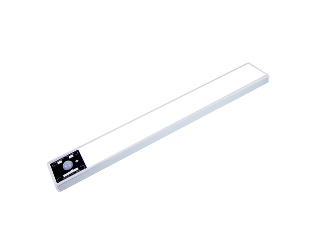 Luz Noturna Sensor de Movimento Led Slim Recarregável Autoadesiva Ajustável Armário Gaveta | S/MARCA