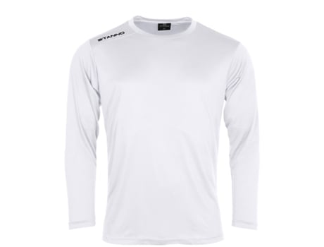 T-Shirt Unissexo para Desporto STANNO Comprida Field Branco (XL)