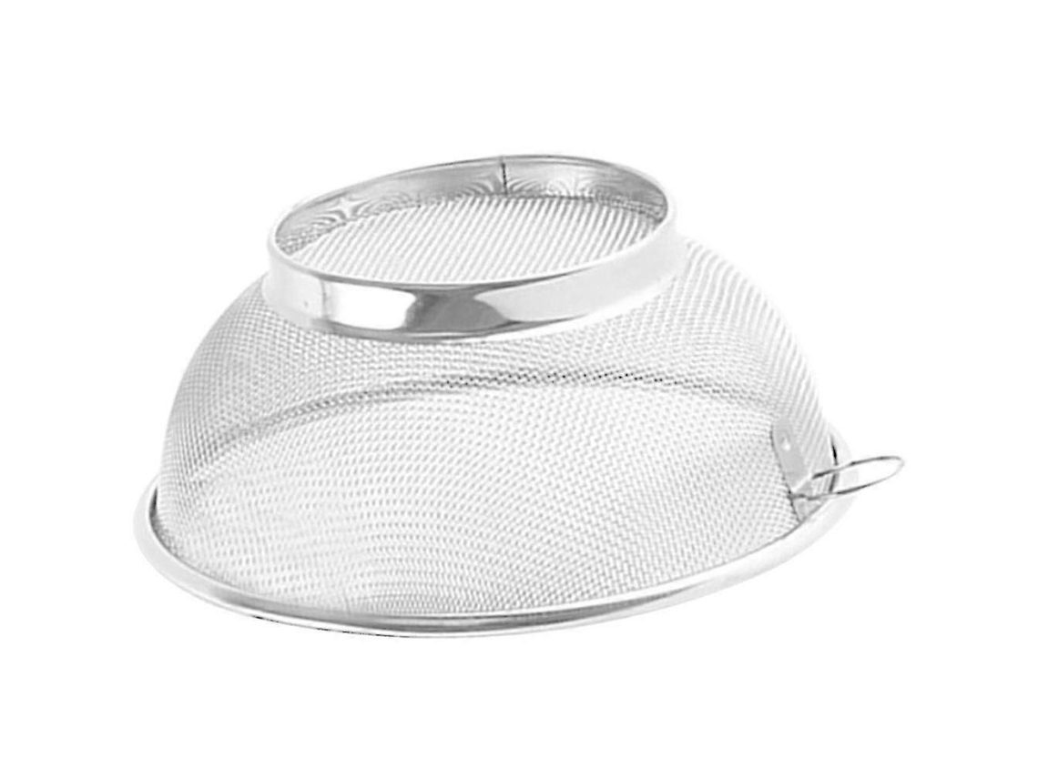 Cesto De Drenagem Em Aço Inoxidável, 2 Peças, Malha Fina, Filtro Para Lavar Frutas E Vegetais.