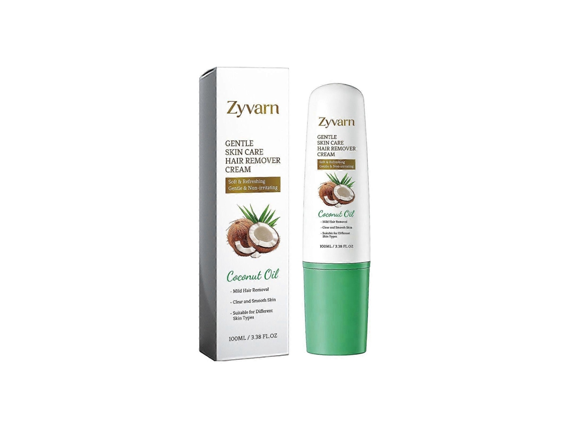 Creme Depilatório Com Óleo De Coco, Suave E Sem Dor Para Pele Sensível, Corpo E Pernas