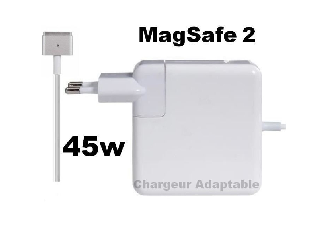 Carrdor Substituição Fonte De Alimentação Macbook A1405 A1330 A1370 Magsafe 2 45w.*