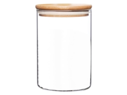 Frasco De Vidro Para Armazenamento Alimentos Com Tampa Hermética, 27 Fl Oz, Borossilicato, Café, Chá E Açúcar