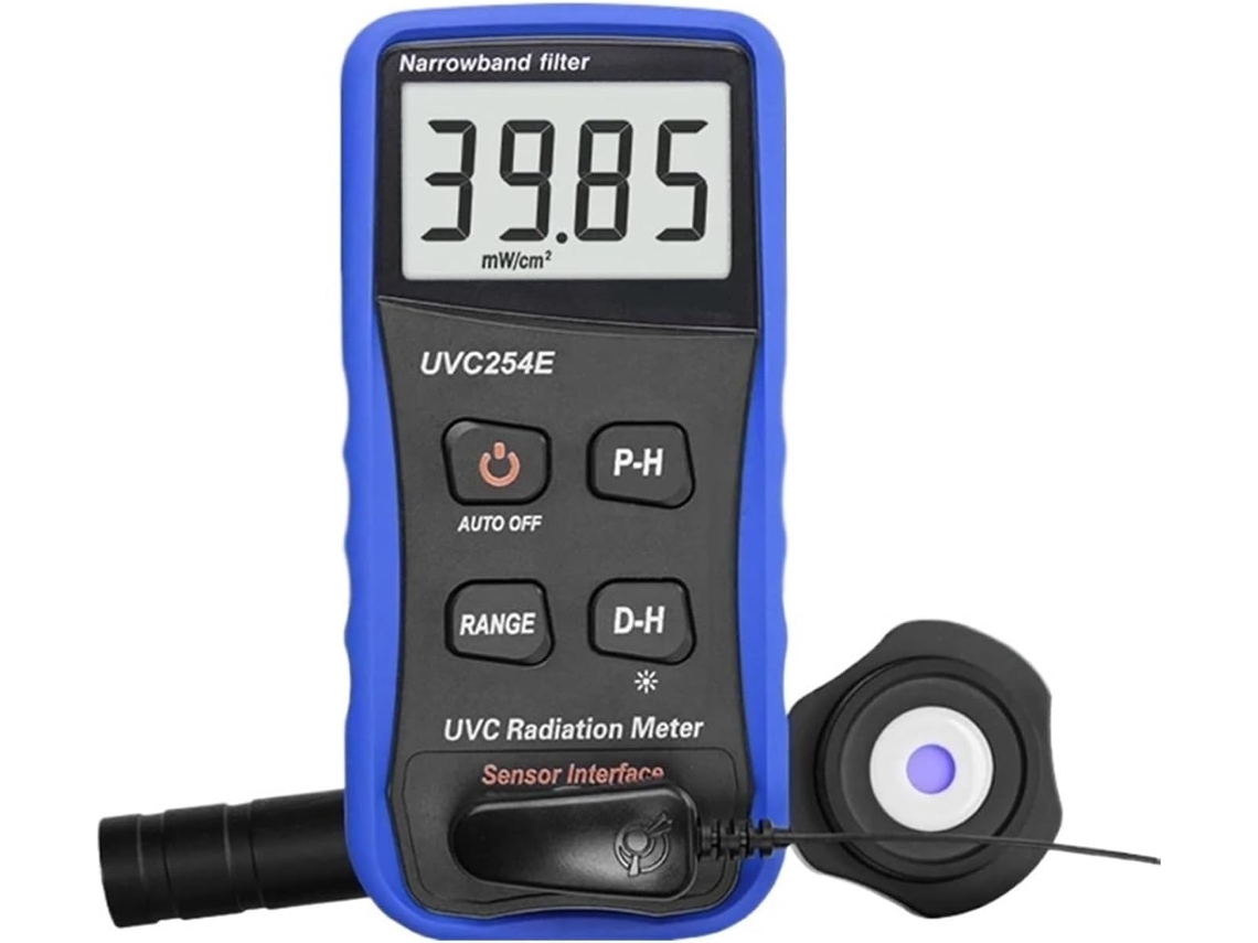 Luxímetro Digital Detector de Radiação Ultravioleta de Ondas Curtas 248 SFUSHOS