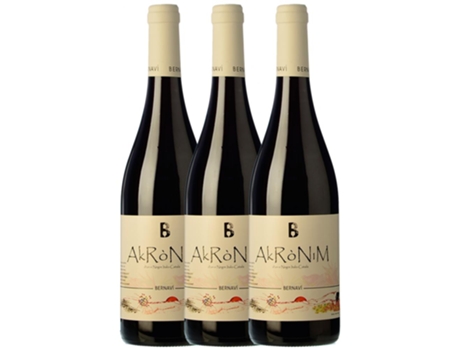 Vinho BERNAVÍ Bernaví Akrònim Terra Alta Reserva (0.75 L - 3 unidades)