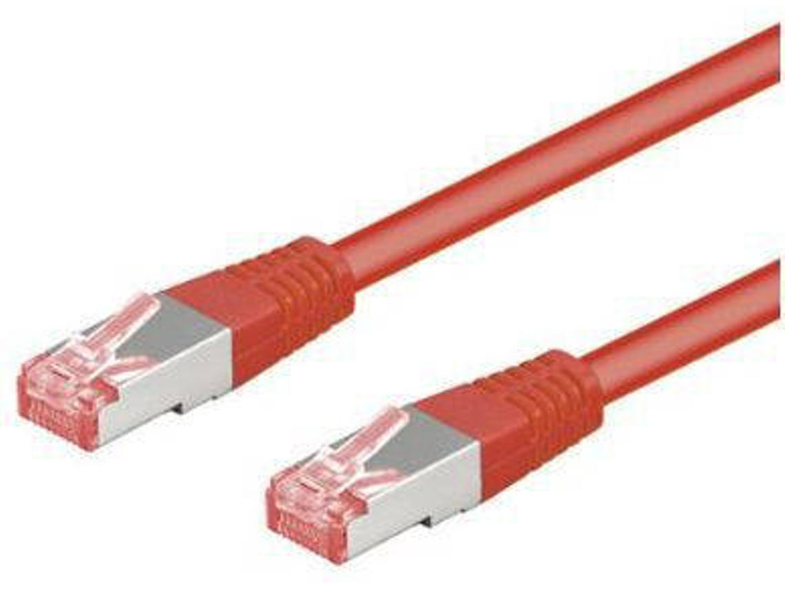 Cabo de Rede GOOBAY (RJ45 - 10 m - Vermelho)