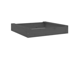Sandbox, Sandboxes Vidaxl Cinzeto Madeira De Pinho (111 X 111 X 20 Cm)