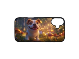 Capa Para Iphone 17 Com Desenho Fofo De Um Bulldog Inglês