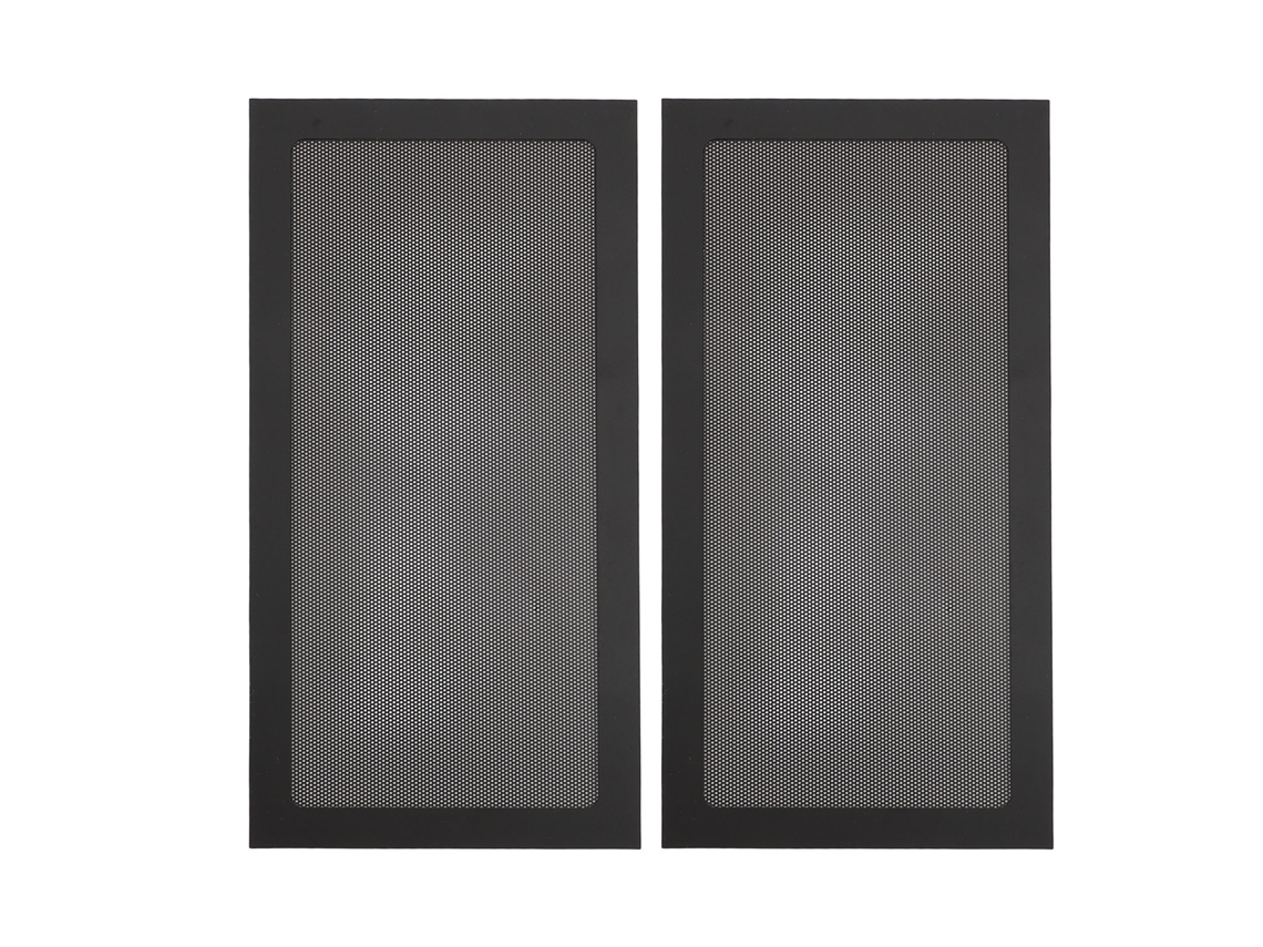 Filtro Magnético de Poeira para Gabinete Pc Preto 2pcs