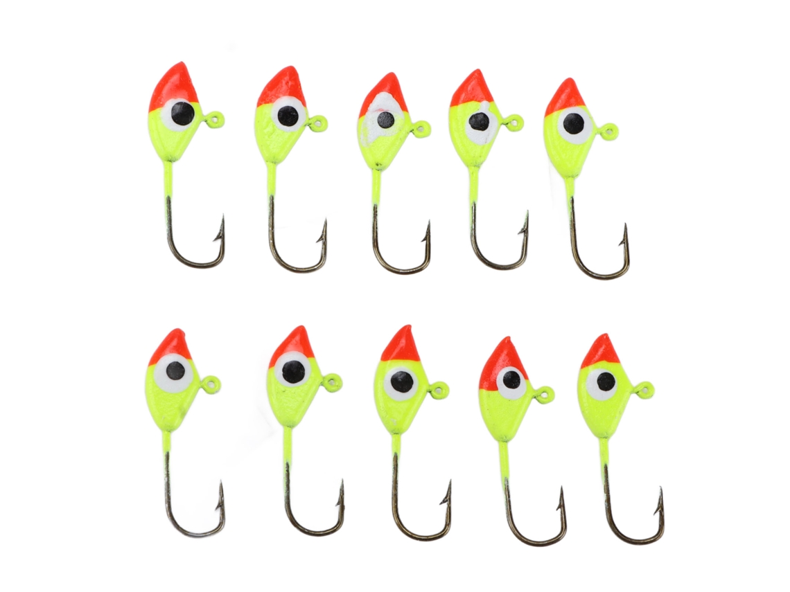 Isca de Pesca 10pcs Design Vivido Aço Carbono Alto