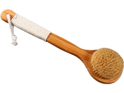 Escova De Banho Packove Com Cabo Longo E Cerdas Médias, Escova Esfoliante Para Massagem Corporal Que Deixa A Pele Macia
