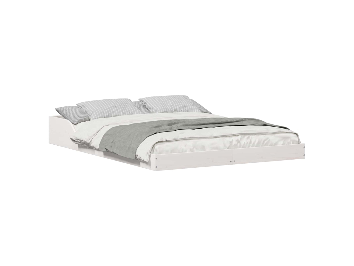Estrutura da Cama Branco 140 X 190 Cm MAISON EXCLUSIVE