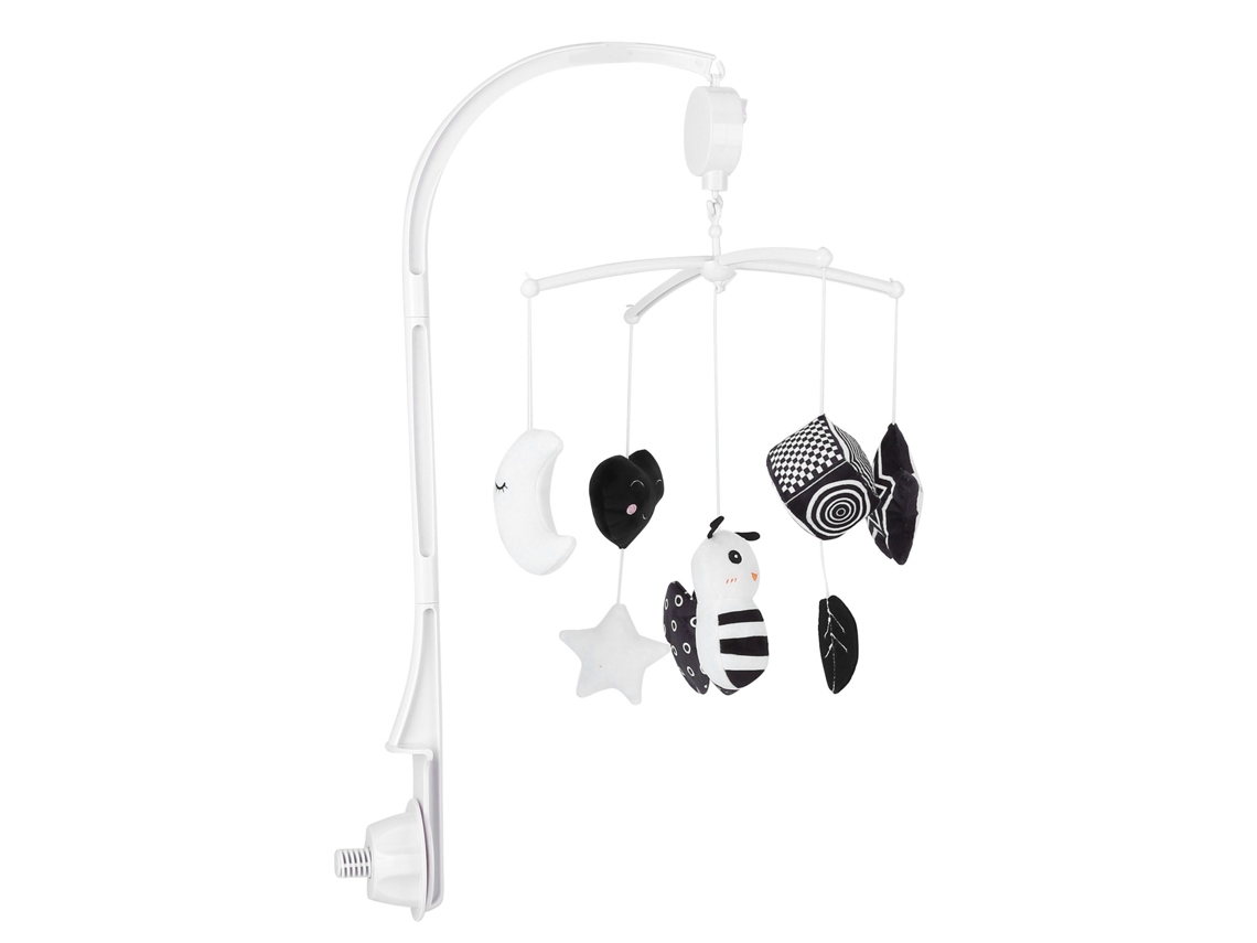 Brinquedo Pendurado Giratório Musical Para Berço De Bebê Com Chocalhos E Soother Para Bebês E Crianças Pequenas