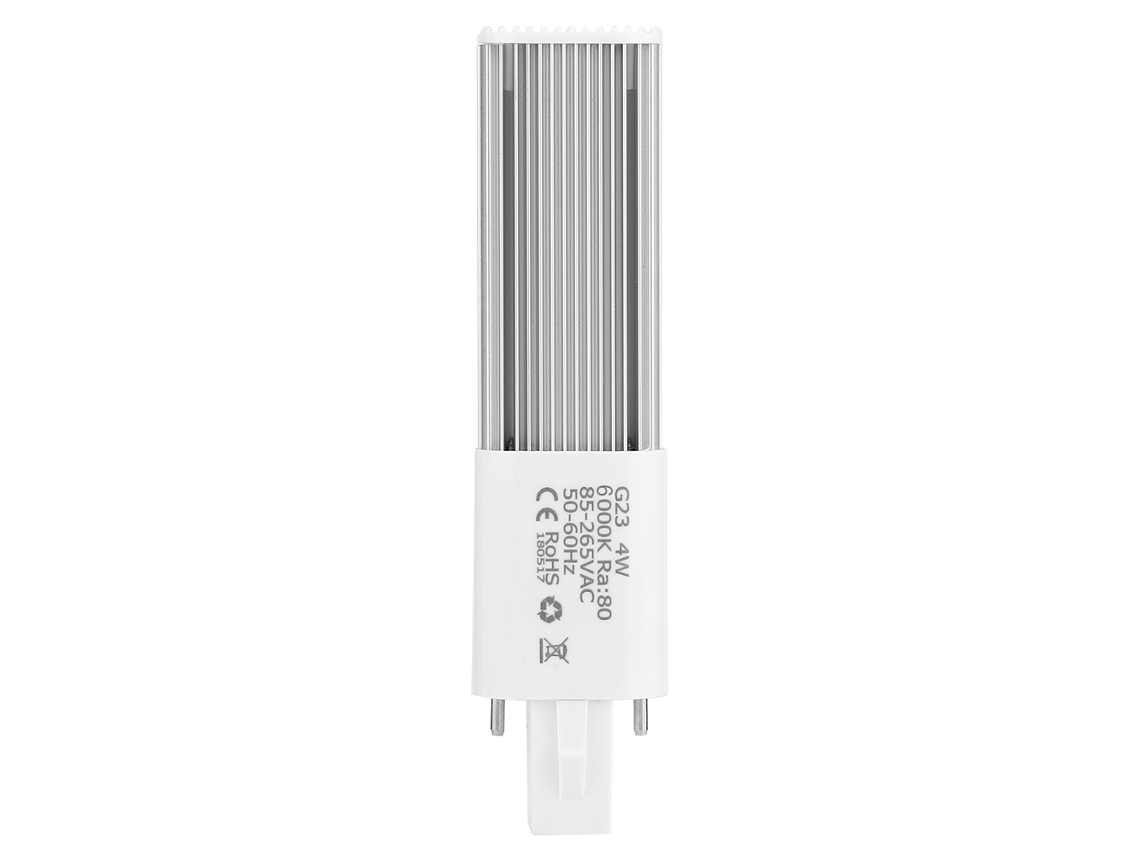 2026 lâmpada Led Compacta 4w 2pin Tubo Lâmpada Econômica de Energia 85 265v Luz Branca Fria G23