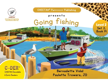 Livro C-DER (CHEETAH Decodable Early Readers, Set 2, Book 14, Going Fishing de Trowers-Lawrence, Jd et al. (Inglês)