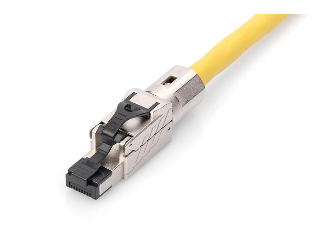 Assmann Electronic Dn-93835 Conector Rj-45 Preto Prateado