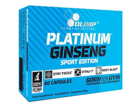 Suplemento Alimentar OLIMP NUTRITION Olimp Nutrition Platinum Ginseng Sport Edition 60 Cápsulas