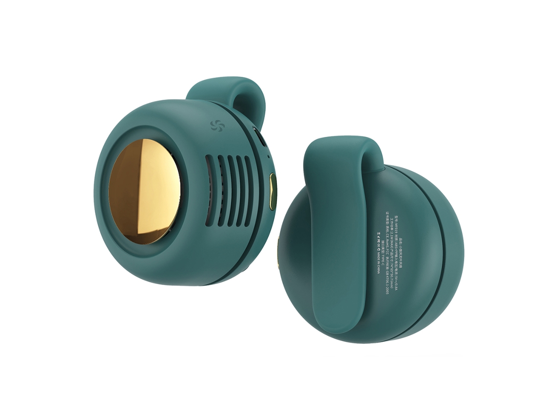 Ventilador Portátil EOOCOO (silencioso, recarregável)